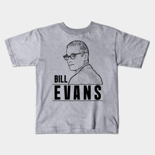 Bill Evans // Pianist Kids T-Shirt